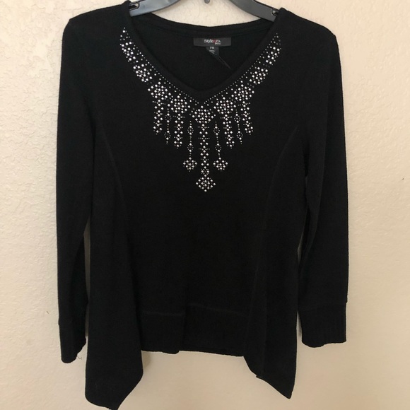 Style & Co. Sweaters - 😍 Sweater with beaded front
